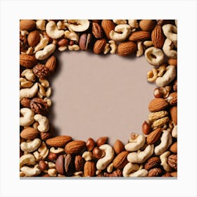 Nut Frame Canvas Print