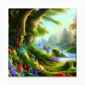 Serene Landscape 1 Canvas Print