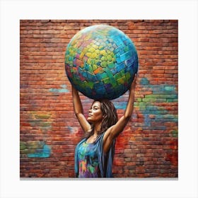 World Is Yours Canvas Print