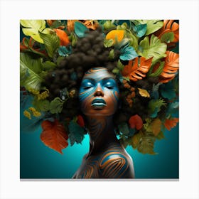 Afrofuturism 64 Canvas Print