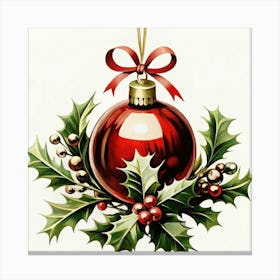 Christmas Ornament 1 Canvas Print