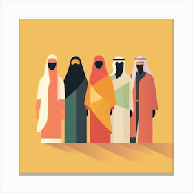 Arabic People 3 Canvas Print