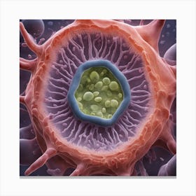Cell Structure 1 Canvas Print