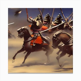 The Great Charge Canvas Print