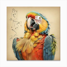 Parrot 37 Canvas Print