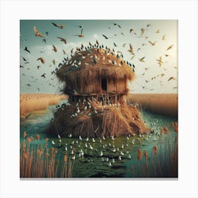 House Of Birds27 Canvas Print