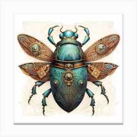 Egyptian Scarab Canvas Print