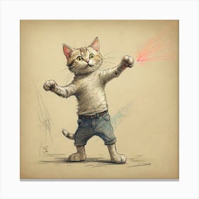 Kitty Cat 7 Canvas Print