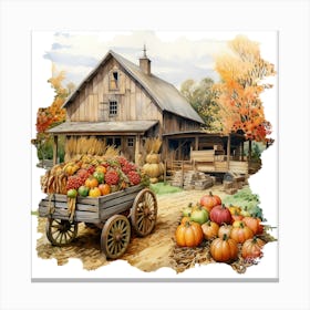 Autumn Harvest Canvas Print