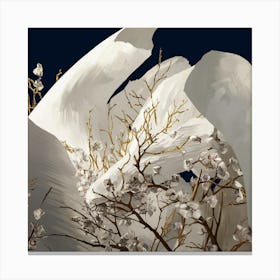 White Magnolia Canvas Print