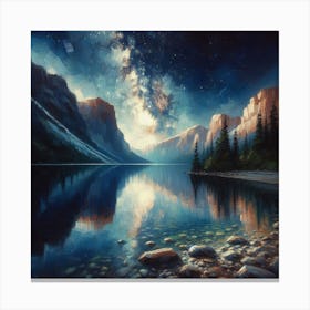 Milky Way Canvas Print