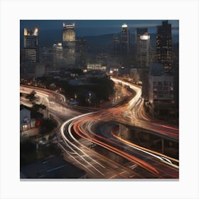 Nashville Cityscape Canvas Print