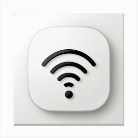 Wifi Icon 1 Canvas Print