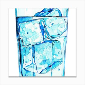 Glass Of Water 2 Canvas Print