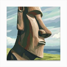 Easter Island 2 Canvas Print