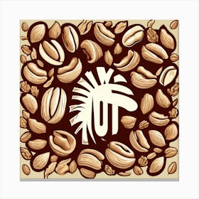 Nut Logo 1 Canvas Print