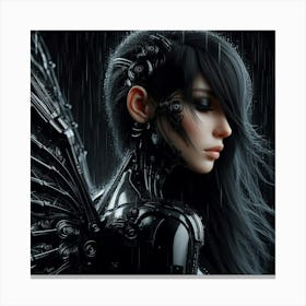 Girl With Wings 1 Canvas Print