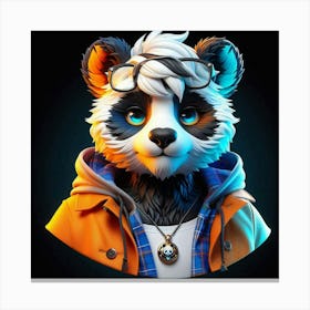 Panda Bear 20 Canvas Print