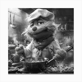 Muppet Chef 1 Canvas Print