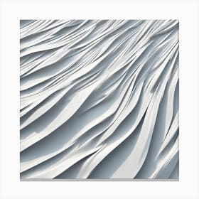 Abstract Wavy Pattern 5 Canvas Print