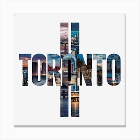 Toronto Cityscape Canvas Print