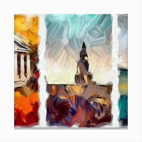 Savannah Skyline Canvas Print