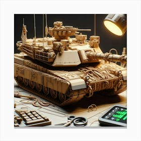 M60 Tank Canvas Print