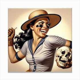 WFTDA Canvas Print