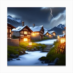 Magical Moment Created In Front Of You Canvas Print