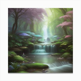 Fantasy Forest 1 Canvas Print