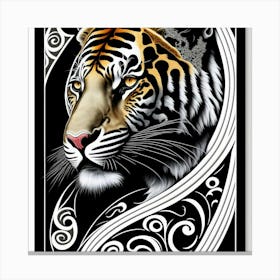 Tiger 01 Canvas Print