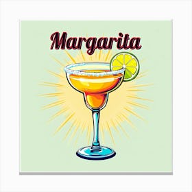 Margarita Cocktail 04 Canvas Print