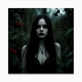 Dark Beauty 1 Canvas Print