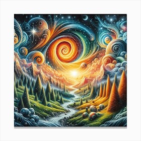 Dreamscape 14 Canvas Print