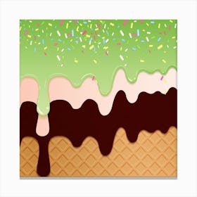 Ice Cream 28 Canvas Print