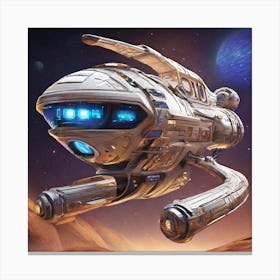 Spaceship 41 Canvas Print