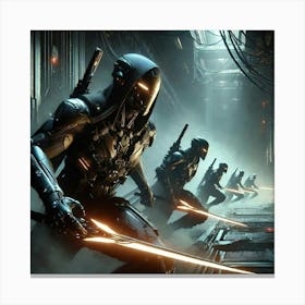 Nightblade Assassins Converted Canvas Print