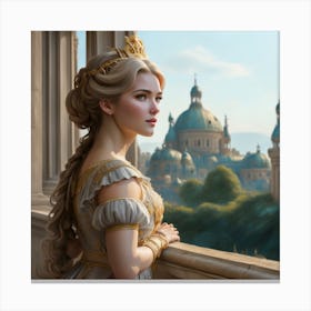 Princesses Of Disney Canvas Print