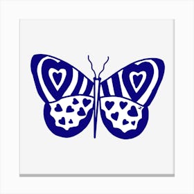 Butterfly lover Canvas Print