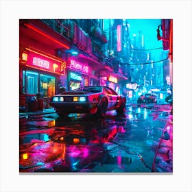 Back To The Future 1 Canvas Print