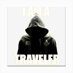 Masonic I Am A Traveler Smib Freemason Canvas Print