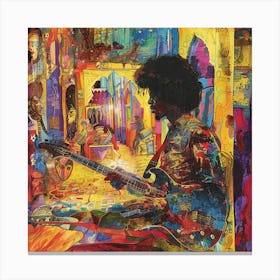 Jimi Hendrix 1 Canvas Print