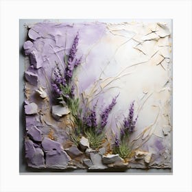 Lavender Painting 1 Canvas Print