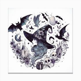 Witches 1 Canvas Print