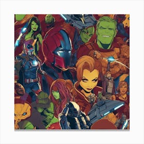 Avengers 4 Canvas Print