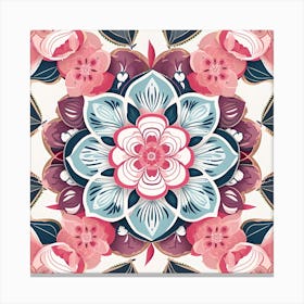 Floral Pattern 1 Canvas Print