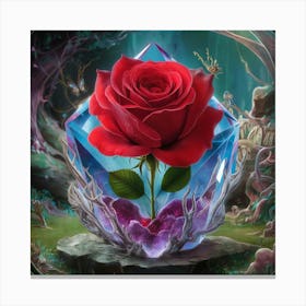 Beauty And The Beast Canvas Print