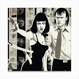 Poster Tohmé - Pulp Fiction