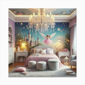 Princess beddings Canvas Print