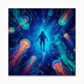 Jellyfish Canvas Print